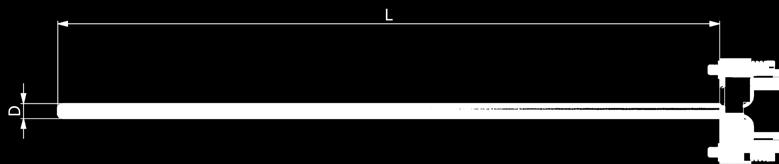 BESTILLINGSKODE TI Termoelement måleinnsats Føler diameter - D 6,0 6,0 mm 8,0 8,0 mm Andre på forespørsel Målepunkt R Isolert G Jordet Element 1 Enkelt element 2 Dobbelt element Mantel materiale B