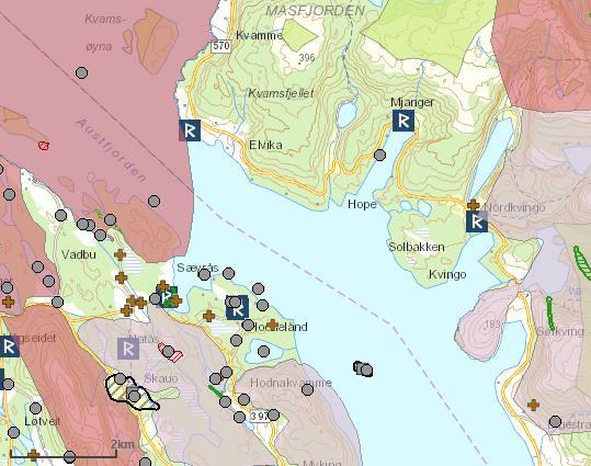 OMRÅDESKILDRING MED VERDIVURDERING Biologisk mangfald og verneinteresser Det marine naturmiljøet beskrivast med raudlisteartar, naturtypar, artsmangfald og verneområda.