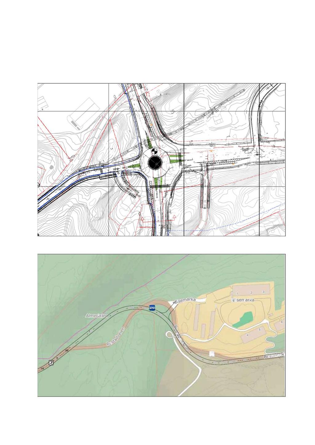 6 OPPGRADERI N G AV RU S T ADVEI EN Rustadveien må oppgraderes radikalt for å kunne ha trafikk med standard busser, både mht kurvatur og