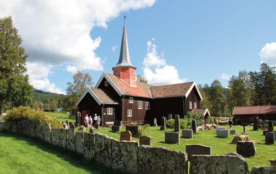 Flesberg stavkirke Rollag