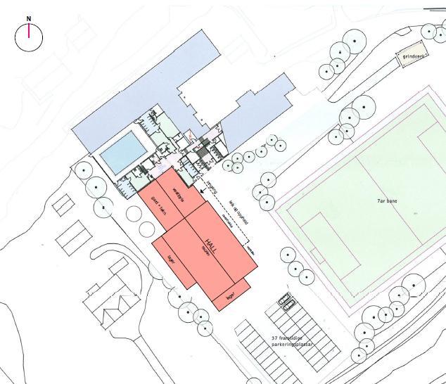 OVERORDNET BRANNTEKNISK KONSEPT 10 Figur 1: Situasjonsplan 4.