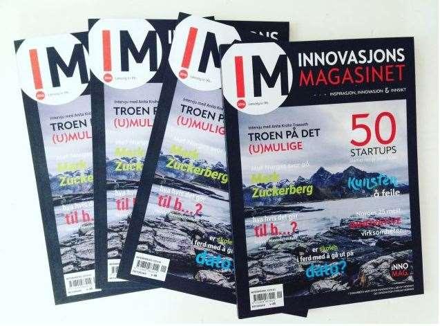 Innovasjonsmagasinet September 2016 Kåret