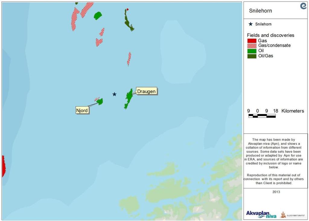 3.2 Bore- og analyseperiode Planlagt borestart er sist i september 2013. Miljørisiko er analysert for hele året, delt inn i periodene oktober-mars (boringen) og april-september.