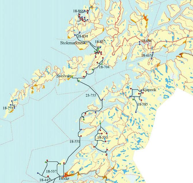 3. HURTIGBÅTTILBUDET I NORDLAND SIN BETYDNING OG SAMFUNNSØKONOMISKE LØNNSOMHET I dette kapitlet gjennomføres en analyse av brukernes nytte av hurtigbåtrutene i Nordland og tilbudets