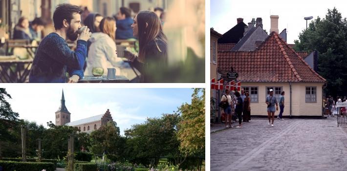 Brandts Klædefabrik (0.7 km) Besøk et av Odenses helt store kultursteder. Brandts Klædefabrik ligger i sentrum av Odense, rett ved gågaten og er fra begynnelsen av 1900-tallet. I dag huses, bl.a. kunstmuseet Brandts, Cafe Biografen, Musik og comedyhuset Magasinet, Kulturmaskinen og den fantastiske Tidens Samling.