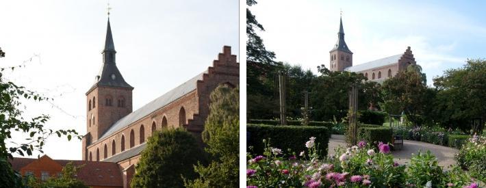 Odense Domkirke (2.1 km) Se på den store flotte Odense Domkirke. Kirken er også kjent som St. Knuds Kirke, opkalt etter Knud den Hellige, som i 1086 ble myrdet like før.