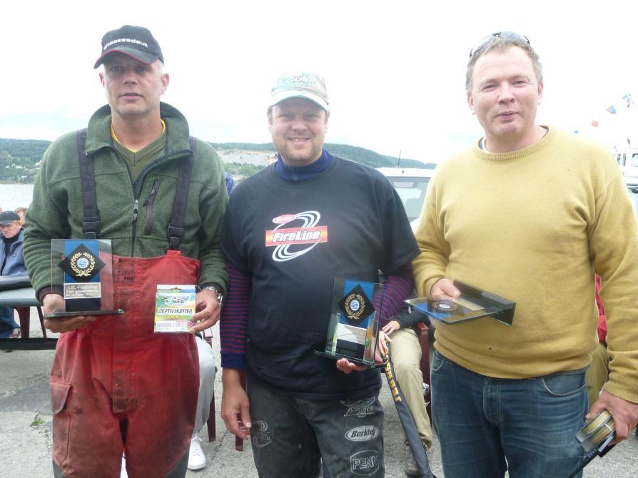 Største fisken i Skjærgårdsfestivalen var en sei på 6,13 kg tatt opp av Bjørn Berntsen, Frydenlund J&F Team Gulp, Oslo var denne dagen helt