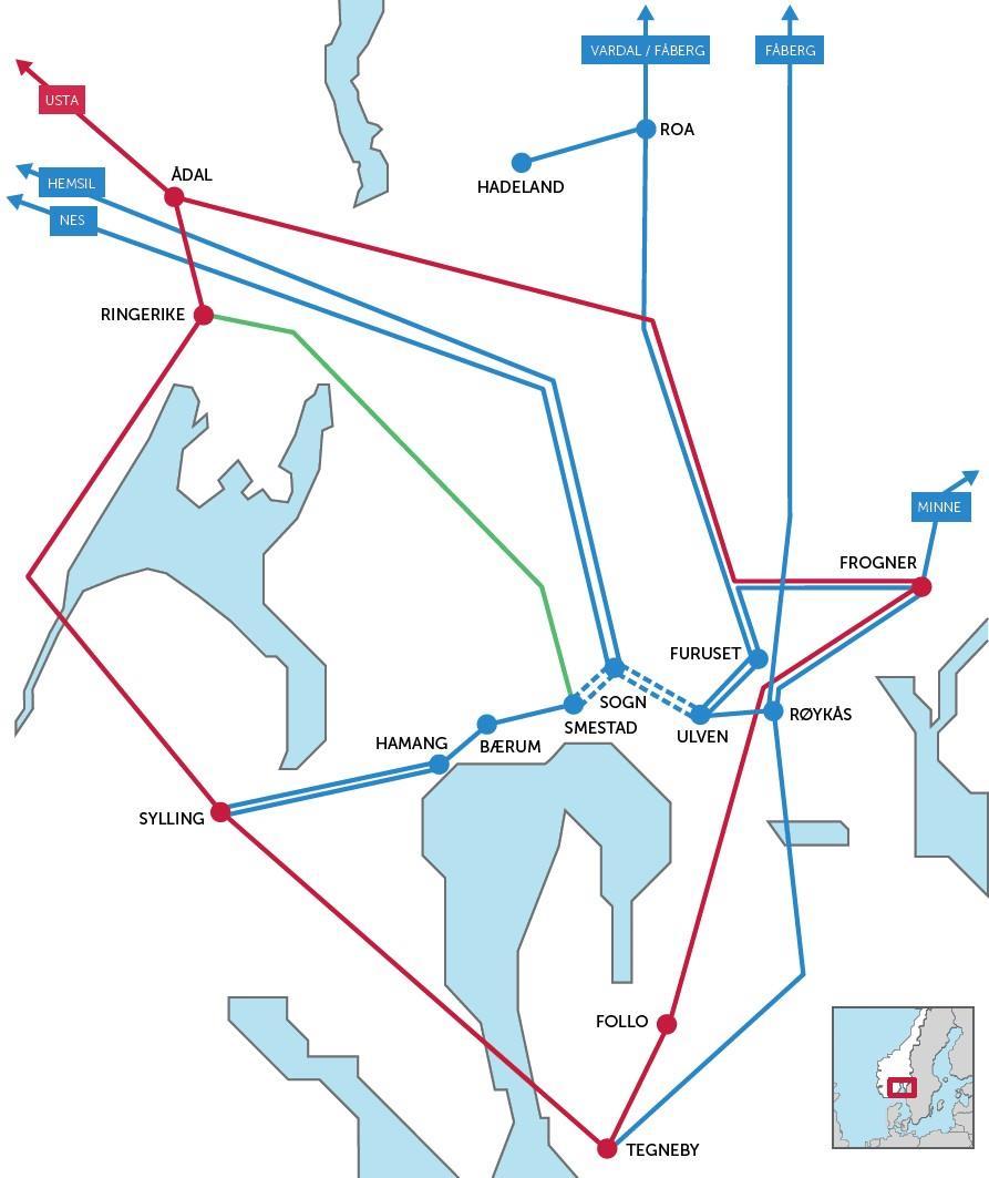 4. Beskrivelse av planlagte tiltak Begrunnelse Kraftnettet planlegges, bygges og drives slik at det skal ha tilstrekkelig kapasitet til å dekke forbruket og utnytte produksjonssystemet på en god måte.