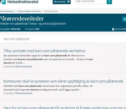 kommune, skole, barnehage) Tilby veiledning og hjelp