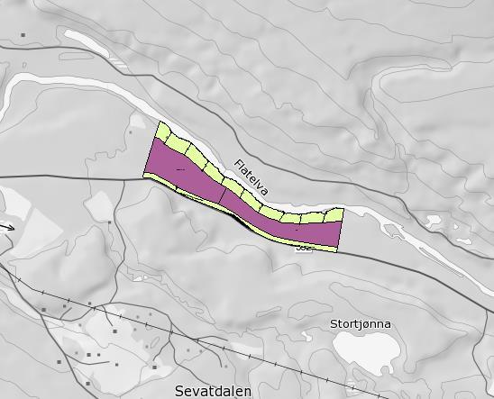 Grusuttak i Sevatdalen GID 50/1 GID 50/1 NGU id 1640.029 Planid 20070007 Godkjent driftsplan Nei (under behandling) Uttak 2015 1000 tonn Totalt uttak Ukjent Uttak av grus og fylling av rene masser.