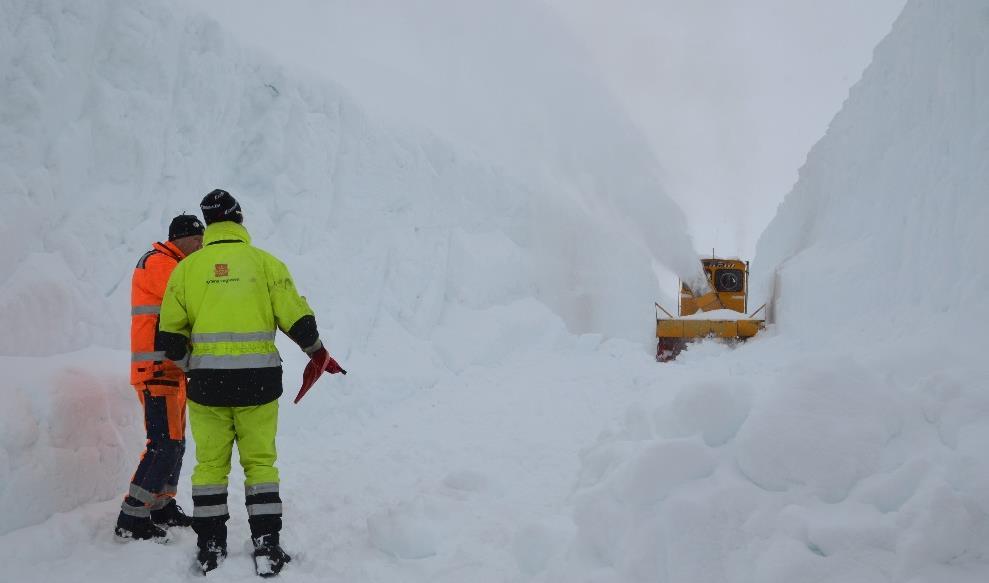 melder inn dagleg skredvurdering Info rett