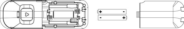 Installere batteri Installasjon NO Din SE635 er utstyrt med 2 oppladbare batterier som muliggjør inntil 12 timers taletid og inntil 150 timer stand-bytid.