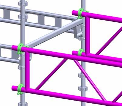 MONTERING AV SYSTEMSTILLAS (Aluminium Beams) Beams i aluminium menteres parvis på