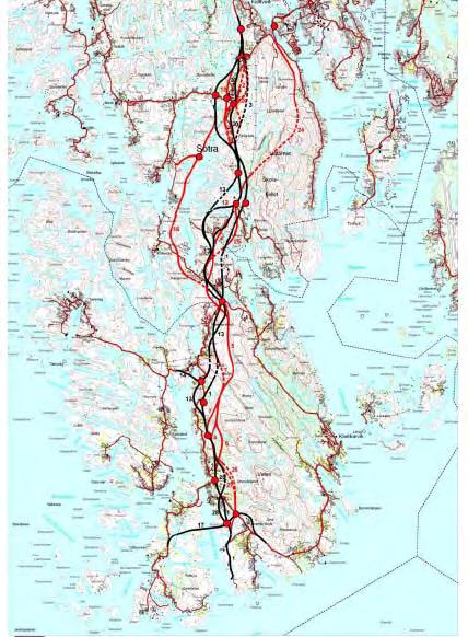 Delprosjekt 2: Sotra sør.