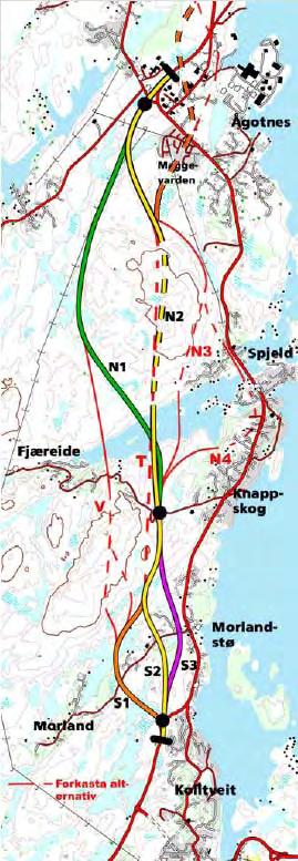 Rv 555 Kolltveit Ågotnes Det har vore ei siling av alternativ i samarbeid med