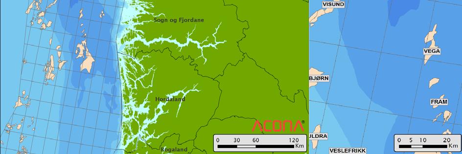 Uptonia strukturen er lokalisert ca 16 km sør av Knarr feltet og ca 14 km nord øst for Visund. Brønnen ligger ca 100 km vest av norskekysten ut av Florø. Havdypet på borelokasjonen er 398 m.