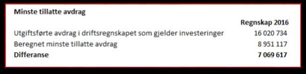 Note nr. 7 Langsiktig gjeld Kommunen sin samlede langsiktige gjeld pr. 31.12.2016 er 991,81 mill. kroner. Av dette utgjør pensjonsforpliktelser 532,3 mill. kroner. Ordinær lånegjeld er 459,5 mill.