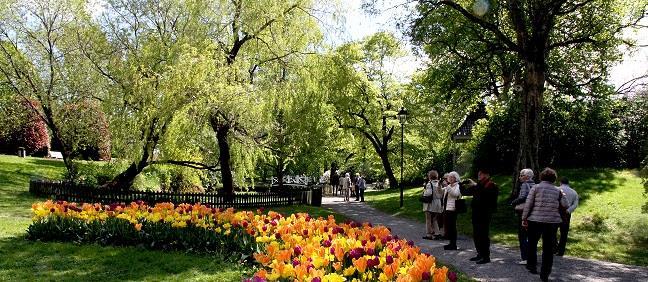 BREKKEPARKEN I år skal vi ha vår sommeravslutning i Brekkeparken og i den anledning hadde UM Bente invitert direktøren for Telemark Museum til vårt ettermøte 18, april.