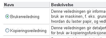 Slik laster du ned veiledningene i PDF-format Håndbøker som