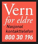 Også andre som mistenker eller vet om overgrep som begås mot eldre kan ringe. Du kan være anonym. Alarmtelefon for barn og unge Gratis telefon 116 111, SMS 417 16 111, E-post: alarm@116111.