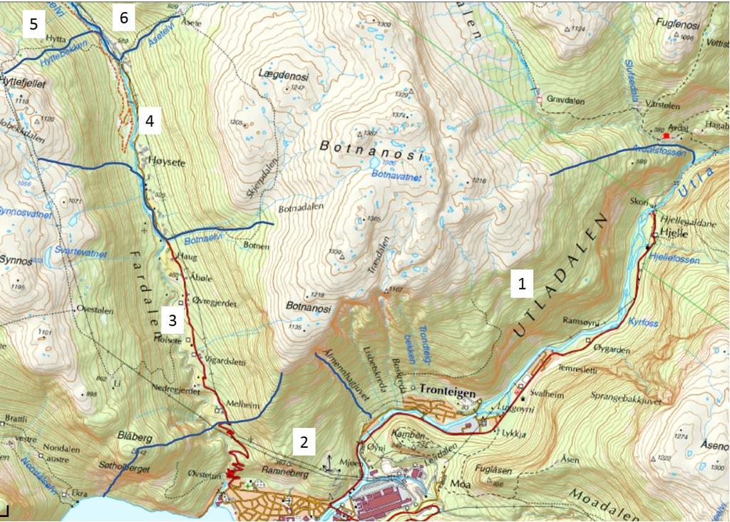 Fardalen Fardalen storvald er eit vald samanslått av området frå grensa til Avdalen i aust til Nundalen i vest. Området består av brattlente fjellsider inn mot Utladalen på nord/vestsida av valdet.