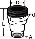 utv. gj. 20xR1/2 G3/4 58 121,00 41093444 Tippunion - red. utv. gj. 25xR3/4 G1 64 166,00 41057951 Tippunion - red.