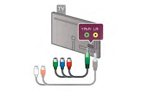 Du kan også bruke en HDMI-tilkobling på denne TVen til å koble til HTS, men ARC er tilgjengelig bare for 1 enhet/tilkobling om gangen.