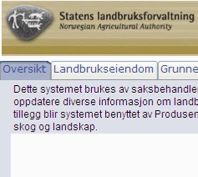 Landbruksregisteret gir oppdatert