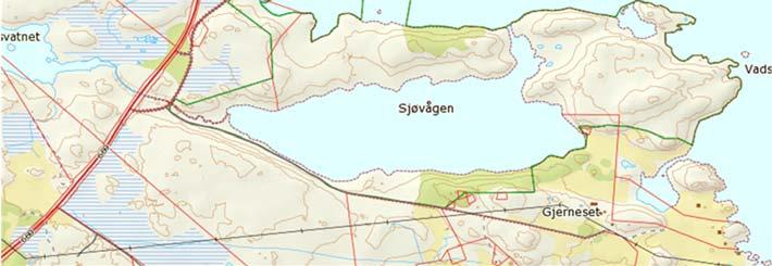 Navn Kommune Areal (km 2 ) Hoh (m) Vanntype ferskvann 1 Vanntype
