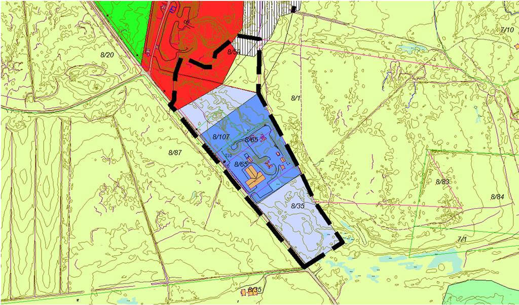1547201402 - Rothaugen industriområde Planarbeidet er i stor grad i samsvar med Kommuneplanens arealdel.