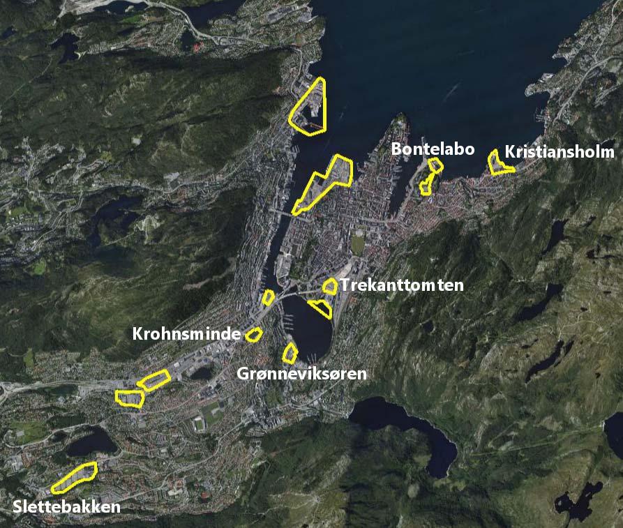 Evalueringssystemet Kriterier i mulighetsstudie Vekt i % Karakter Sum 1 Skal være påbegynt I 2020 20 5 100 2 Sentrumsnær 20 2 40 3 God