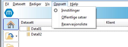 Diverse: Her ligger muligheten for konvertering av kontoplan samt noen importrutiner fra andre programmer.