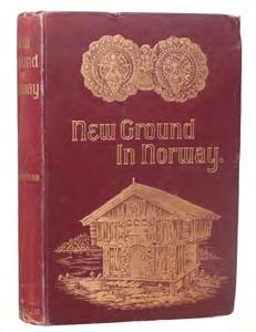 The home of the reindeer : The land of the midnight sun. By A(ndreas) Wangberg. Glasgow and Birmingham. 1924. 8vo. 256 sider med 56 helsides illustrasjoner.