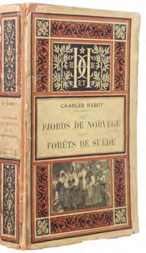 400,- 87) RABOT, Charles: Aux fjords de Norvège et aux forets de Suède.