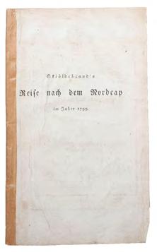 Tittelblad, pag. 331-375. Utdrag av Beschreibung der Wasserfälle und des Kanals vontrollhätta in Schweden Und Reise nach dem Nordkap, im Jahre 1799.