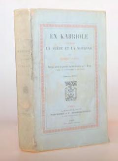 33 Båt fra Danmark til Kragerø. Over land til Larvik (audiens hos Christian V). Originale omslag. Usprettet. Liten rift nederst på rygg. Schiötz I+II nr. 1077.