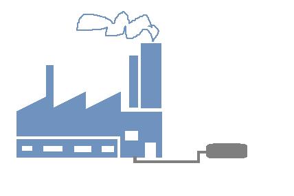 Del 3 tilsyn av industrianlegg med brannfarlig gass Figur 1: Illustrasjon av industrianlegg.