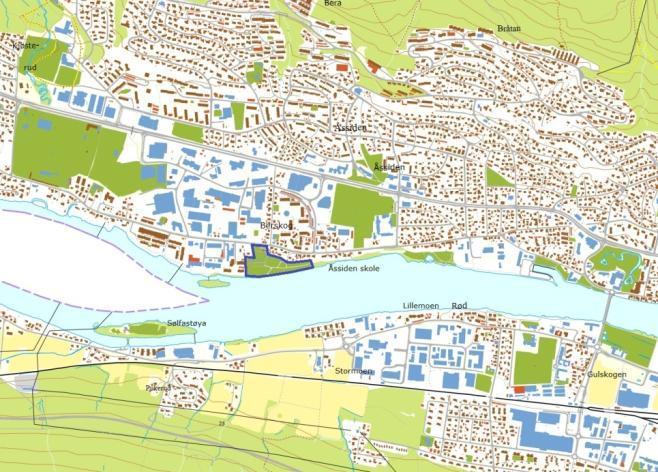 Feltnavn: 24. Drammen Camping Friområdet/Camping Foreslått Friområdet/camping med helårs hytter Størrelse: Ca 20 daa Boliger foreslått: 0?