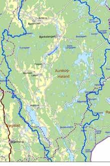 Kart over vannområder med miljøkrav REGIONALE MILJØKRAV Regionale miljøkrav: Leiravassdraget Regionale miljøkrav: Haldenvassdraget I RMP er fylket delt inn i prioriterte områder og andre områder.