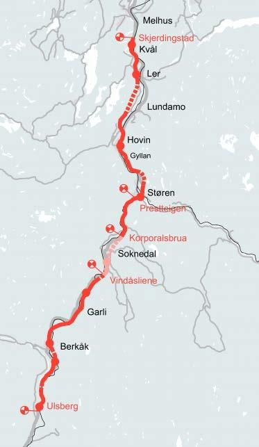 E6 Ulsberg - Melhus Noen av tiltakene for å kutte kostnader kan være utfordrende, mens andre tiltak/endringer kan være positive.