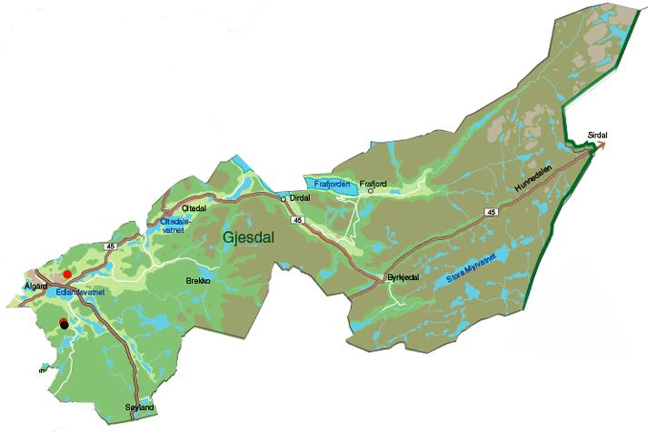 Som en del av arbeidet er det er utformet en «visjon» som beskriver i hvilken retning kommunen ønsker at utviklingen skal gå i Gjesdal kommune med hensyn på energibruk og klimagassutslipp.