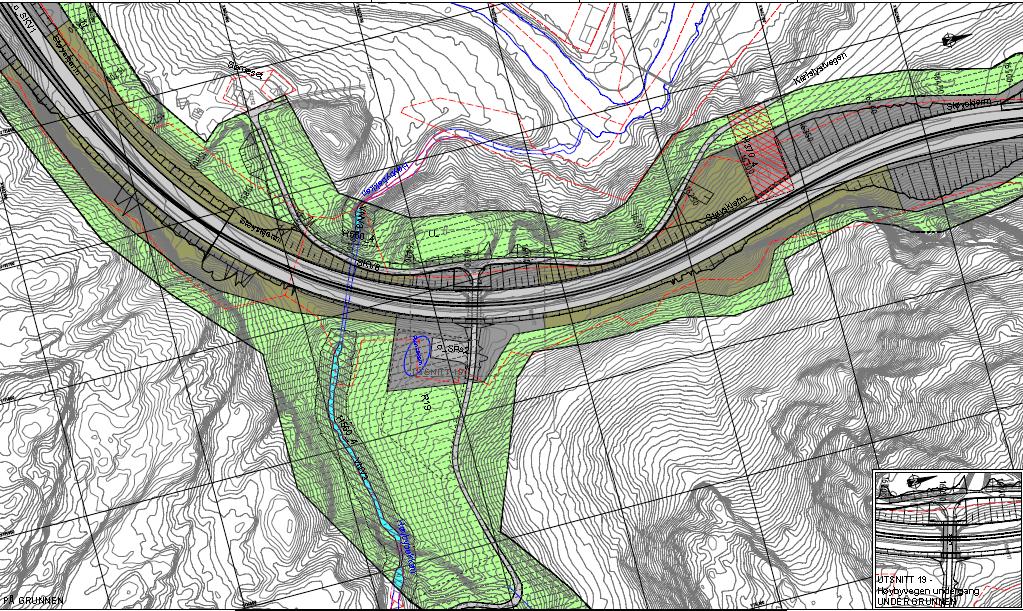 HØYBY, plankart 21 Plankart endret, ved hensynssone naturmiljø langs vassdrag er nummerering tatt ut grunnet karttekniske årsaker.