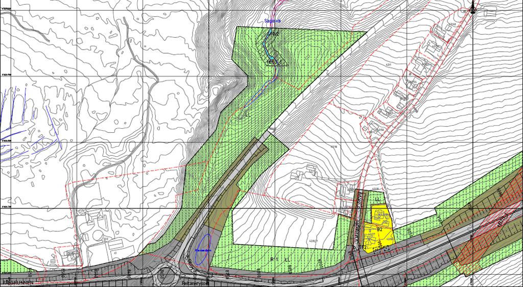 REITANKRYSSET NORD, plankart 11 Bestemmelsene