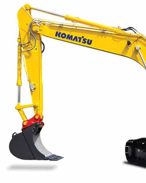 Ved første øyekast Komatsu er stolt av å introdusere en ny generasjon av hydrauliske gravemaskiner som fokuserer både på miljø og praktisk ytelse.