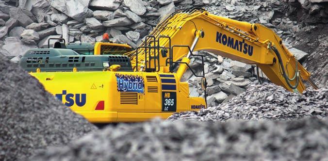 Kvalitet som du kan stole på Komatsu-kvalitet Med den nyeste datateknikken og et omfattende testprogram, produserer Komatsu globale knowhow utstyr for å oppfylle de høyeste standarder.