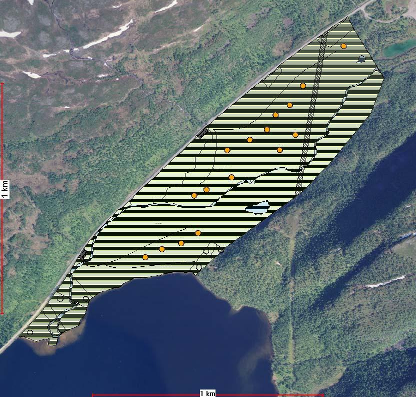 Områder avsatt i gjeldende plan