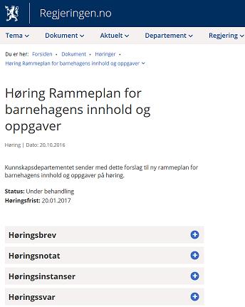 Gjennomføring av dagene Sammenheng mellom ny rammeplan og den nye kvalitetsutviklingsplanen.