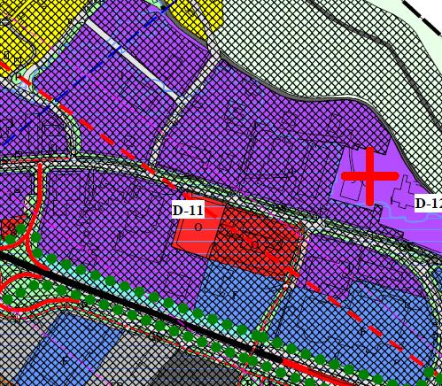 6 6.0 Forholdet til andre planer/overordna føringer 6.1 Kommuneplan Gjeldende kommuneplan viser området med formål «industri».