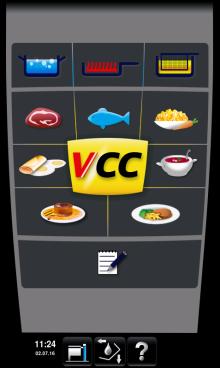 Betjeningsanvisninger Startnivå display Inn-/utkobling VarioCooking Control-modus Top 10 Kjøtt Fisk Grønnsaker og tilbehør Eggeretter Supper og