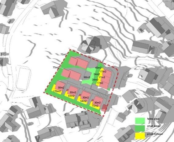 Der er syv barnehager innenfor en radius på 1 km fra planområdet.